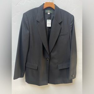 NEW! Black Blazer-Orvis
